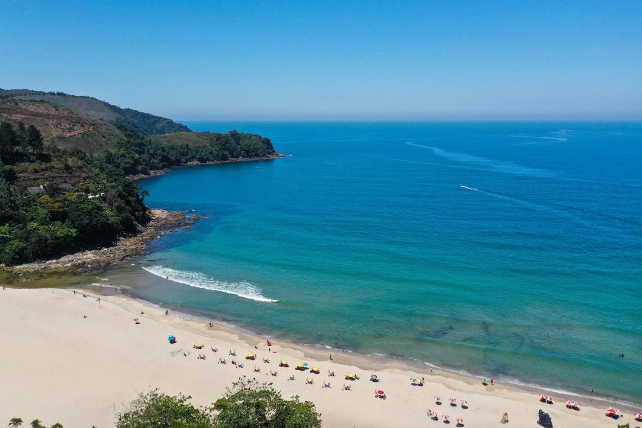 Maresias - Frente P/ Praia - Cond. Fechado - Piscina Aquecida!!!Wi Fi Exclusiva São Sebastião Exterior foto